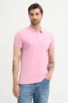 Tommy Jeans polo tričko pánske bavlnené