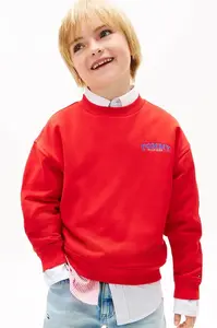 Tommy Hilfiger mikina detská s bavlnou