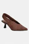 Souliers Martinez lodičky kožené BIANCA