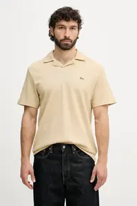 Lacoste polo pánské s příměsí lnu