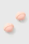 Fiorucci Náušnice klipsne Fiorucci Pink Mini Lollipop Earrings