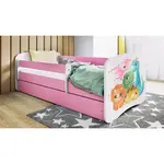 MID.YOU POSTEL PRO DĚTI A MLÁDEŽ 80/160 cm, bílá, pink