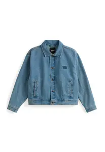 VANS Prechodná bunda 'Pomona Station'  modrá denim