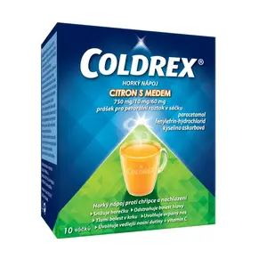 Coldrex Horký nápoj Citron s medem 10 sáčků