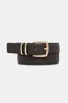 BOSS pásek dámský kožený Plum-ML_Sz30