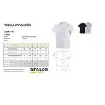 Tričko pánské LUCKY M, XL, bílá, STALCO PERFECT
