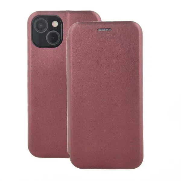 Flipové pouzdro Smart Diva pro Xiaomi Redmi Note 15 Pro+ 5G, vínová