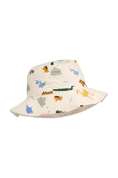 Liewood Dětský oboustranný klobouk Liewood Damon Reversible Bucket Hat