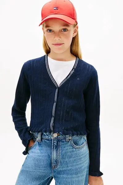 Tommy Hilfiger kardigan dětský bavlněný
