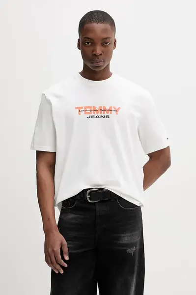 Tommy Jeans tričko pánské bavlněné