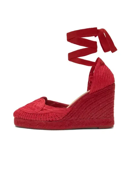 Castañer Espadrilky 'Cacia'  červená
