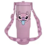 Lilo a Stitch cestovní hrnek s popruhem Angel
