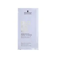 Neutralizační šampon pro posílení blond vlasů Schwarzkopf BlondMe Bond Repair Purple Shampoo - 10 ml