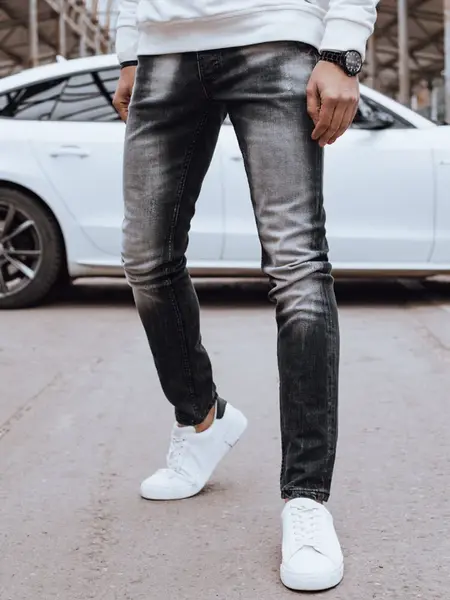 Pánske rifle DStreet Grey