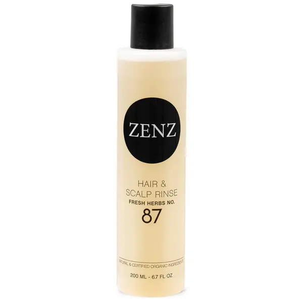 Detoxikační kúra na oplachování vlasů a pokožky hlavy Zenz Fresh Herbs No. 87 - 200 ml + dárek zdarma