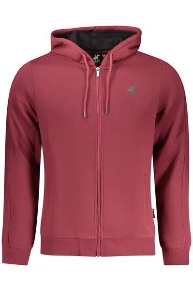 Pánska mikina s kapucňou na zips