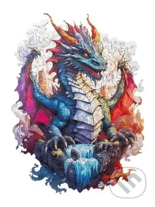 Dřevěné puzzle: Drak
