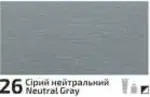 Akrylová barva Rosa Decor 20ml – 26 Neutral gray