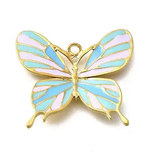 Brass Enamel Pendants