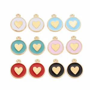 Alloy Enamel Pendants