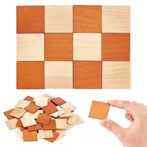 48Pcs Mini Wood Floor