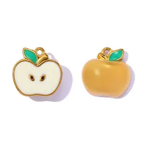 304 Stainless Steel Enamel Pendants