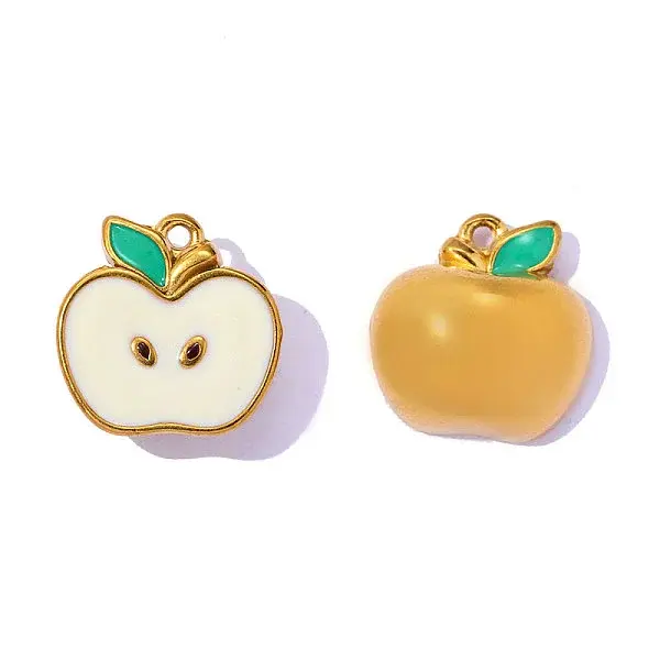304 Stainless Steel Enamel Pendants