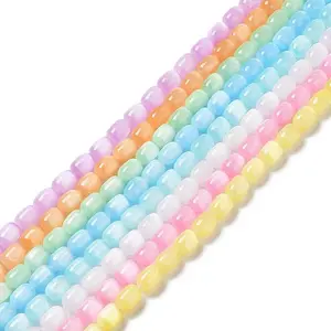 Natural Selenite Beads Strands
