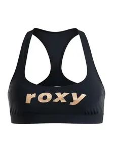 Roxy dámský horní díl plavek Active Top Anthracite | Černá | Velikost L