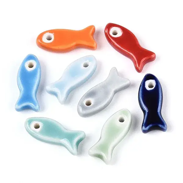Handmade Porcelain Ceramic Beads