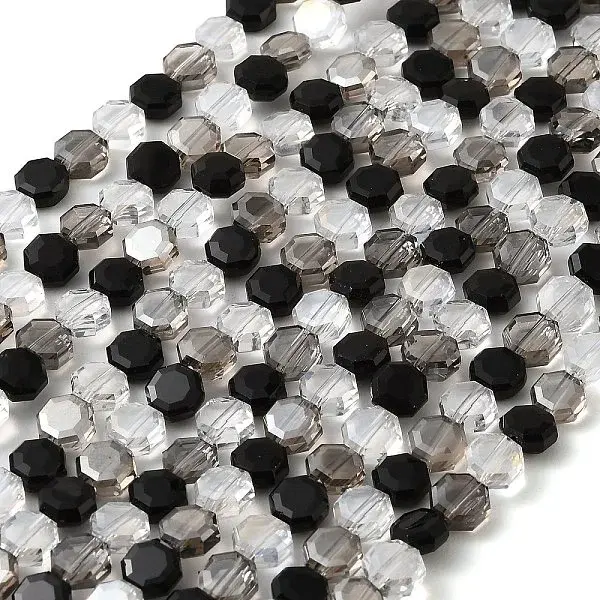 Electroplated Glass Beads Strands