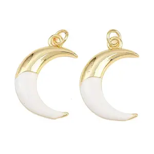 Brass Enamel Pendants