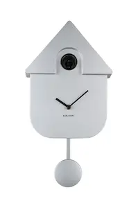 Karlsson Kukačkové hodiny Karlsson Modern Cuckoo Metallic