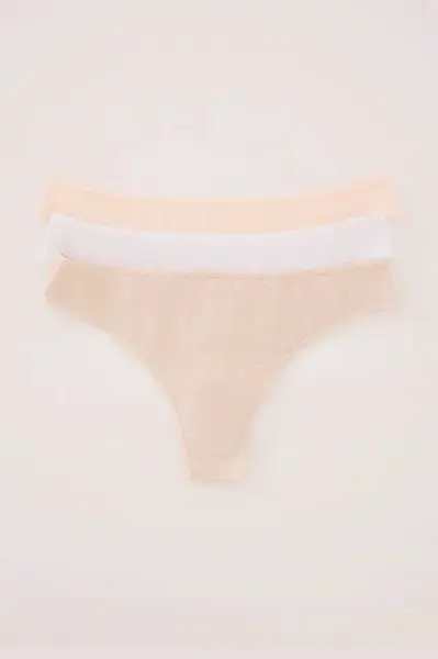 women'secret  Bavlněná tanga  3-pack