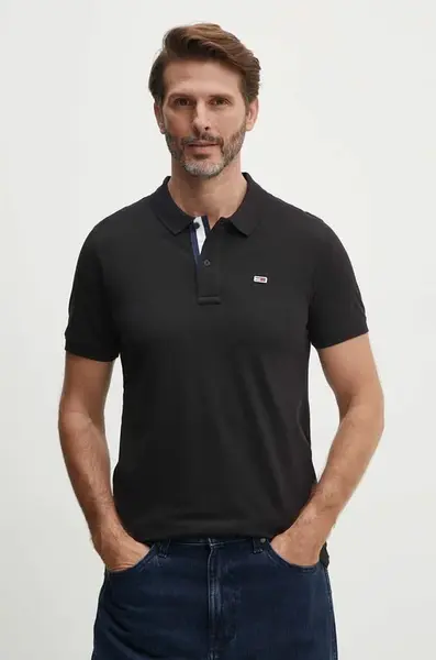 Tommy Jeans Bavlněné polo tričko Tommy Jeans