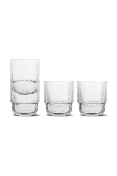 Sada skleniček Sagaform Blanka 400 ml 4-pack
