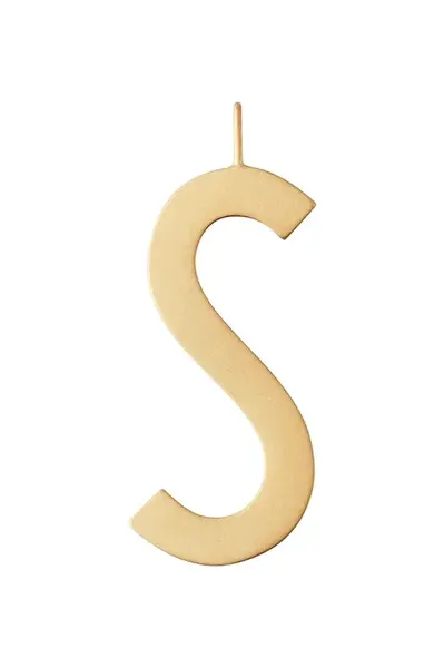 Design Letters  Pozlacený stříbrný přívěsek
