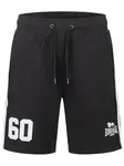 LONSDALE Nohavice 'Marwick'  čierna / biela