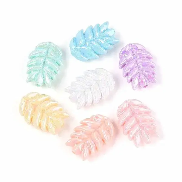 UV Plating Opaque Acrylic Beads