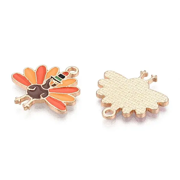 Thanksgiving Day Alloy Enamel Pendants