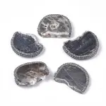 Natural Druzy Quartz Beads