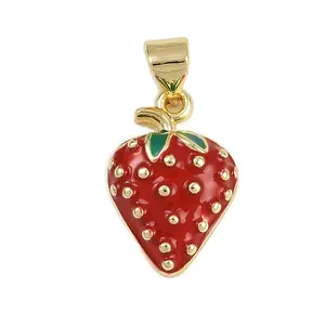 Brass Enamel Pendants