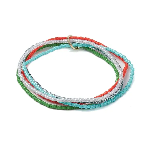 Seed Beads Multi-strand Stretch Bracelets for Women