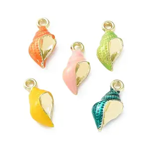 Alloy Enamel Pendants