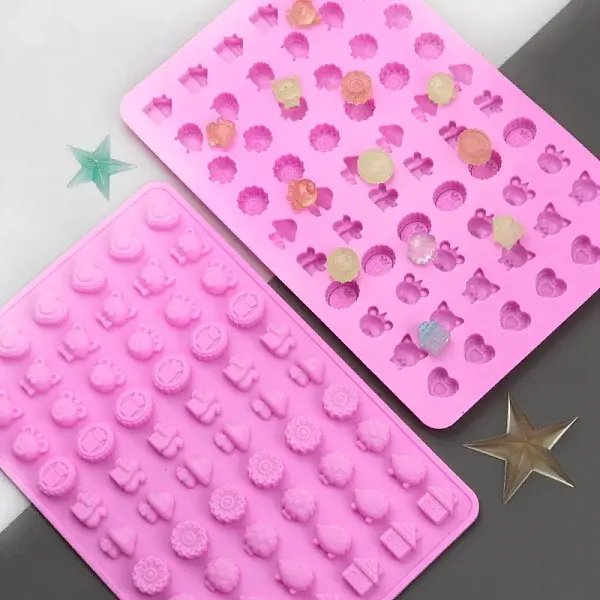 60-Cavity Forest Them Silicone Animal Wax Melt Molds