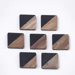 Resin & Walnut Wood Cabochons