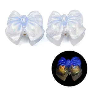 Luminous Opaque Resin & Rhinestone & Polymer Clay Beads