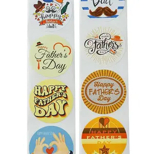 Father's Day
 8 Styles Stickers Roll