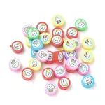 Printed Handmade Polymer Clay Beads