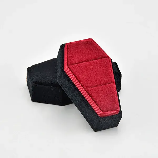 Halloween Theme Velvet Ring Boxes